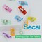 100pcs Sewing Clips for Crafting and Quilting,Secai Pack of Clips for Sewing Supplies(90Small+10Medium)